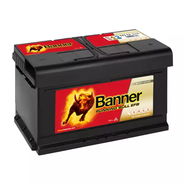 Batterie Auto Banner EFB 57512 - LB4 12V 75Ah 730A 