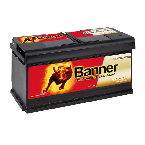 Batterie Plomb AGM Banner 59201 Running 12V 92Ah 850A