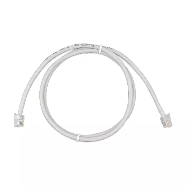 Câble Adaptateur RJ12 Double - 2 Ports RJ12 Femelle / 1 Mâle - Blanc - Catégorie 7 - 10 Gbps