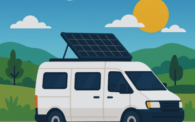 Kit solaire Grenoble : autonomie électrique 3 jours pour votre van | Start Energy